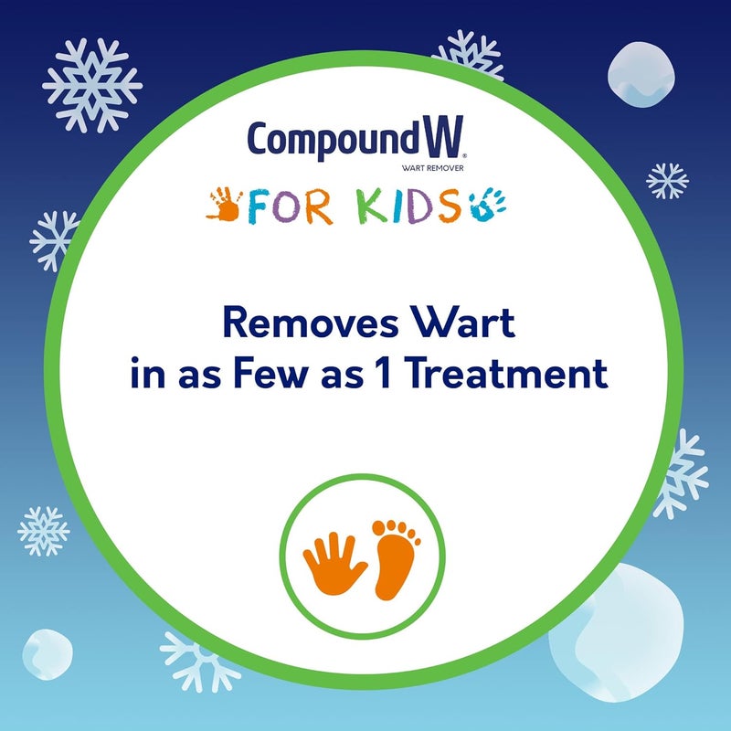 Compound W Freeze Off Wart Remover for Kids, 15 Wart Removal Applications & 18 Skin Shield Discs - Image 4